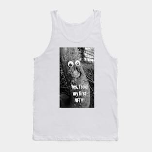 Googly Eyes "Sold My First NFT" Tank Top